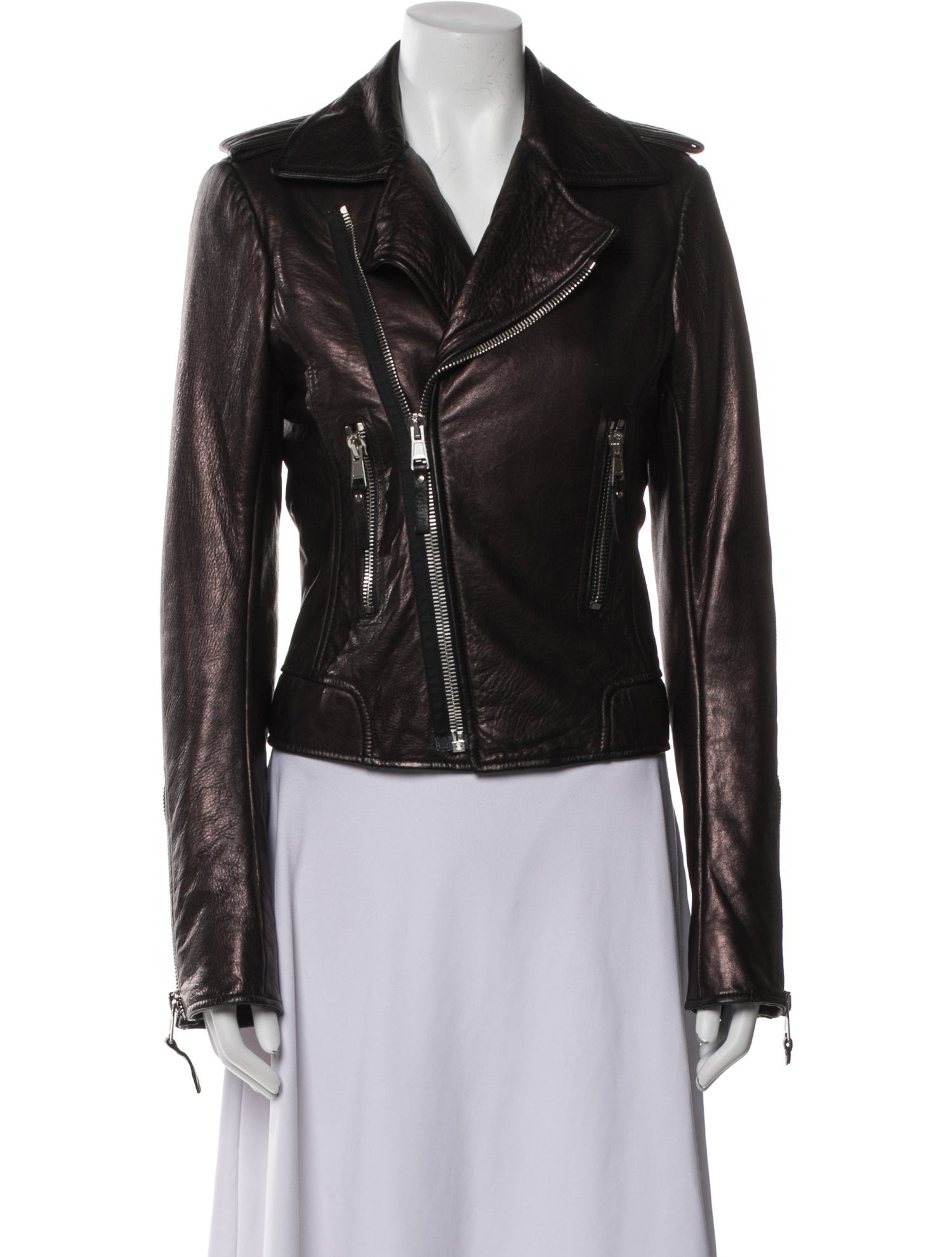 Balenciaga 2013 Leather Biker Jacket