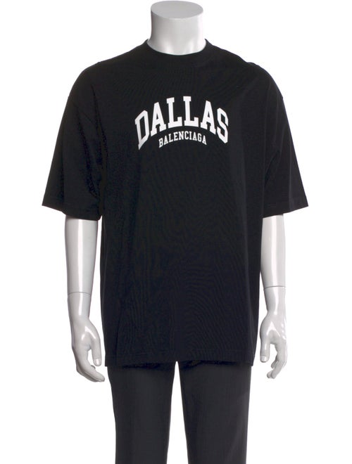 Balenciaga 2021 Signature Logo T-Shirt
