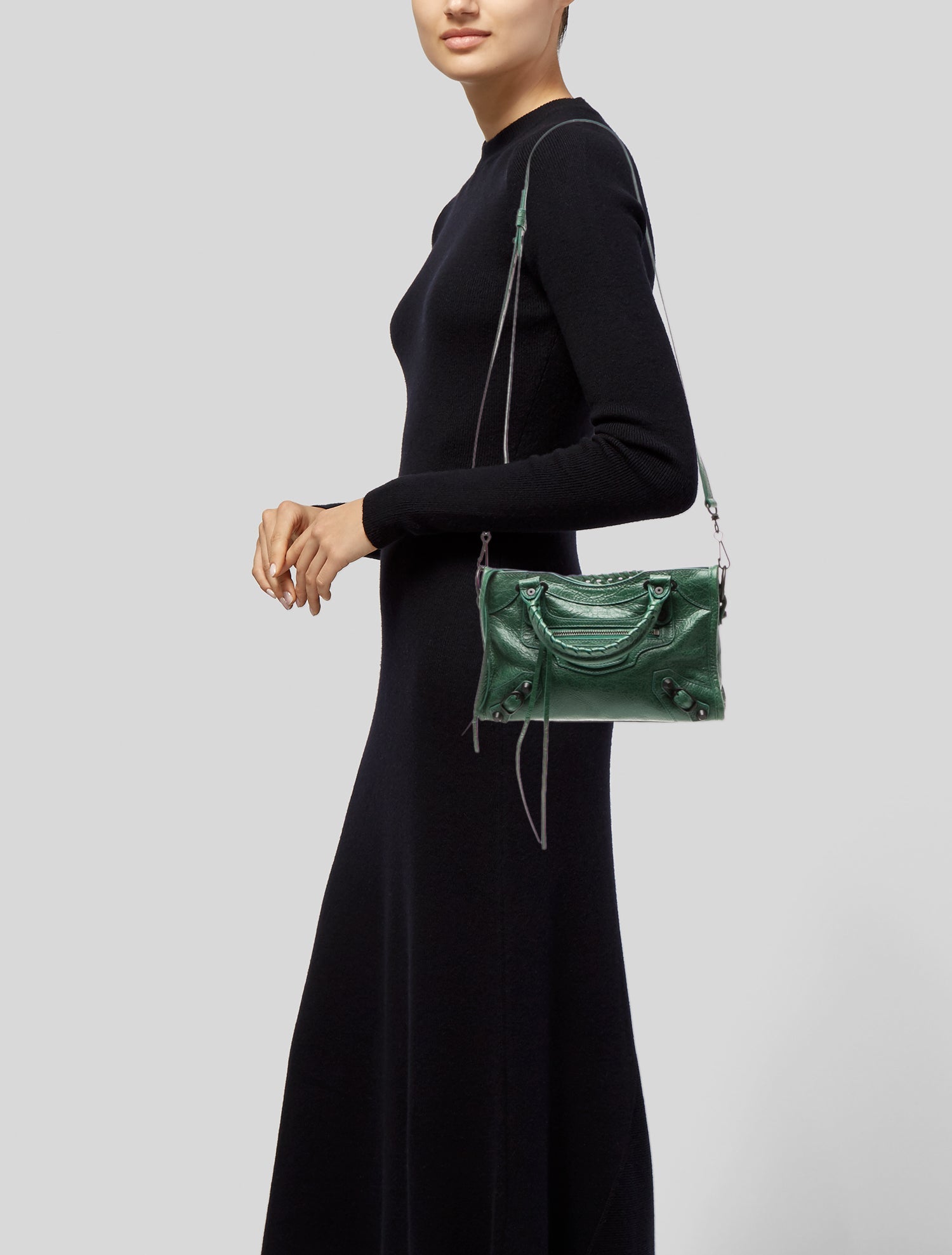 Balenciaga Leather Le City Mini 2025