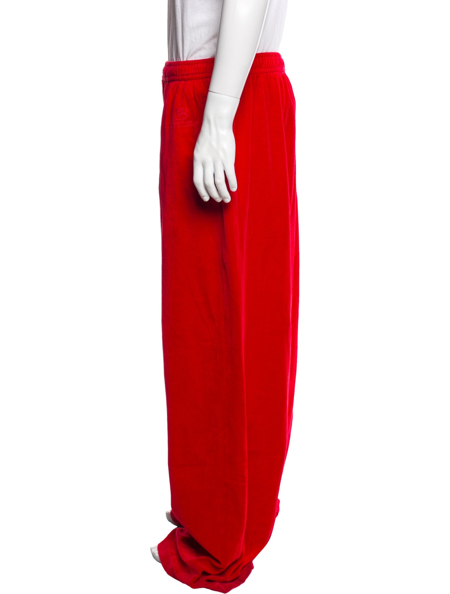 Balenciaga 2020 Embroidered Accent Lounge Bottoms