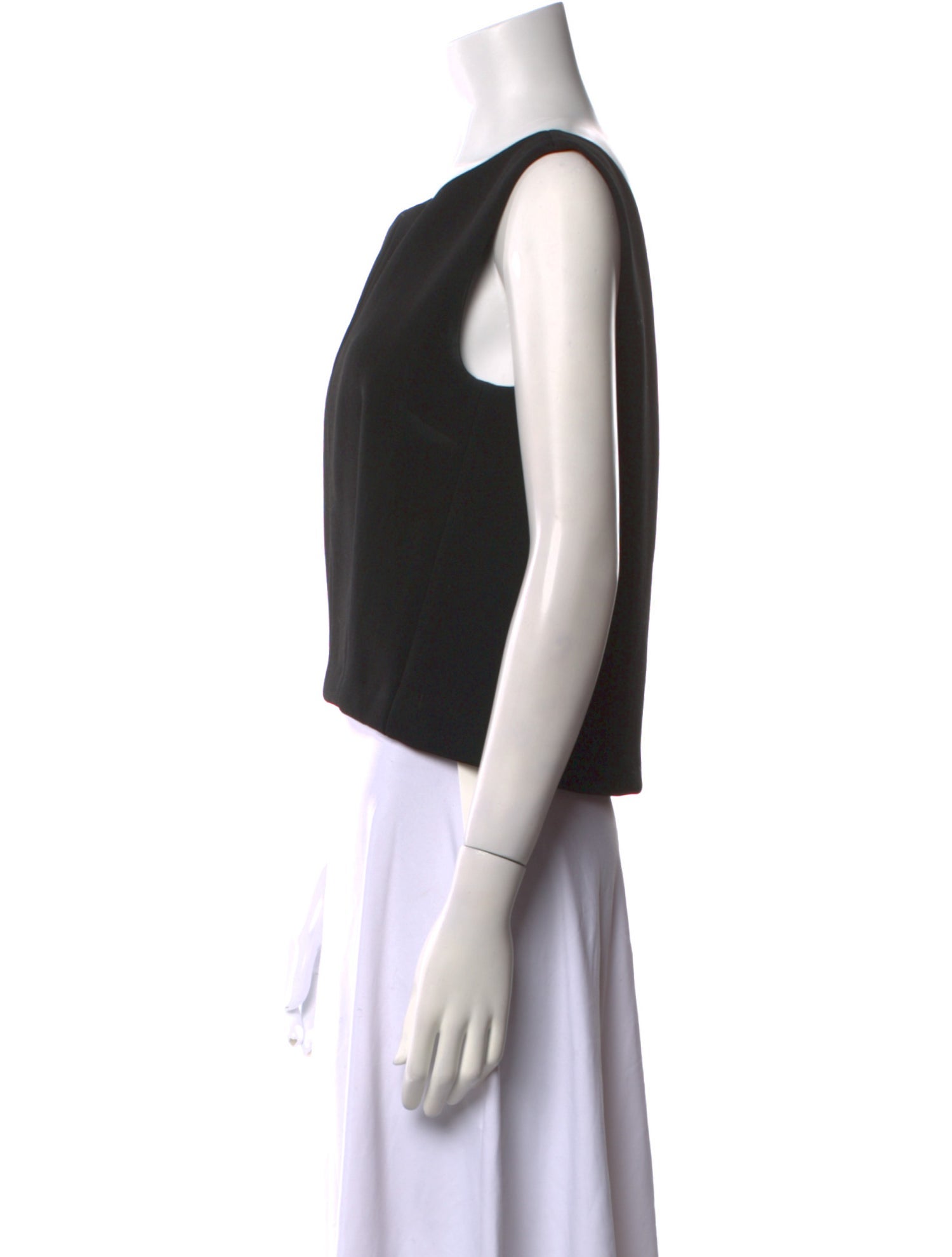 Balenciaga 2011 Silk Crop Top