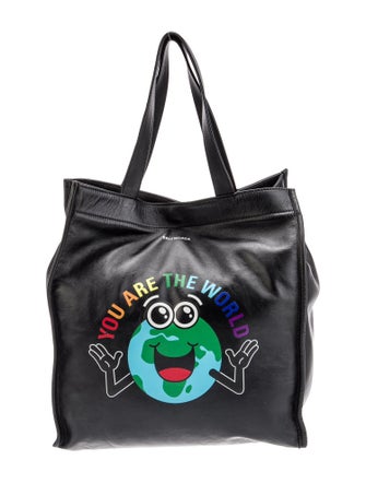 Balenciaga Leather You Are The World Small