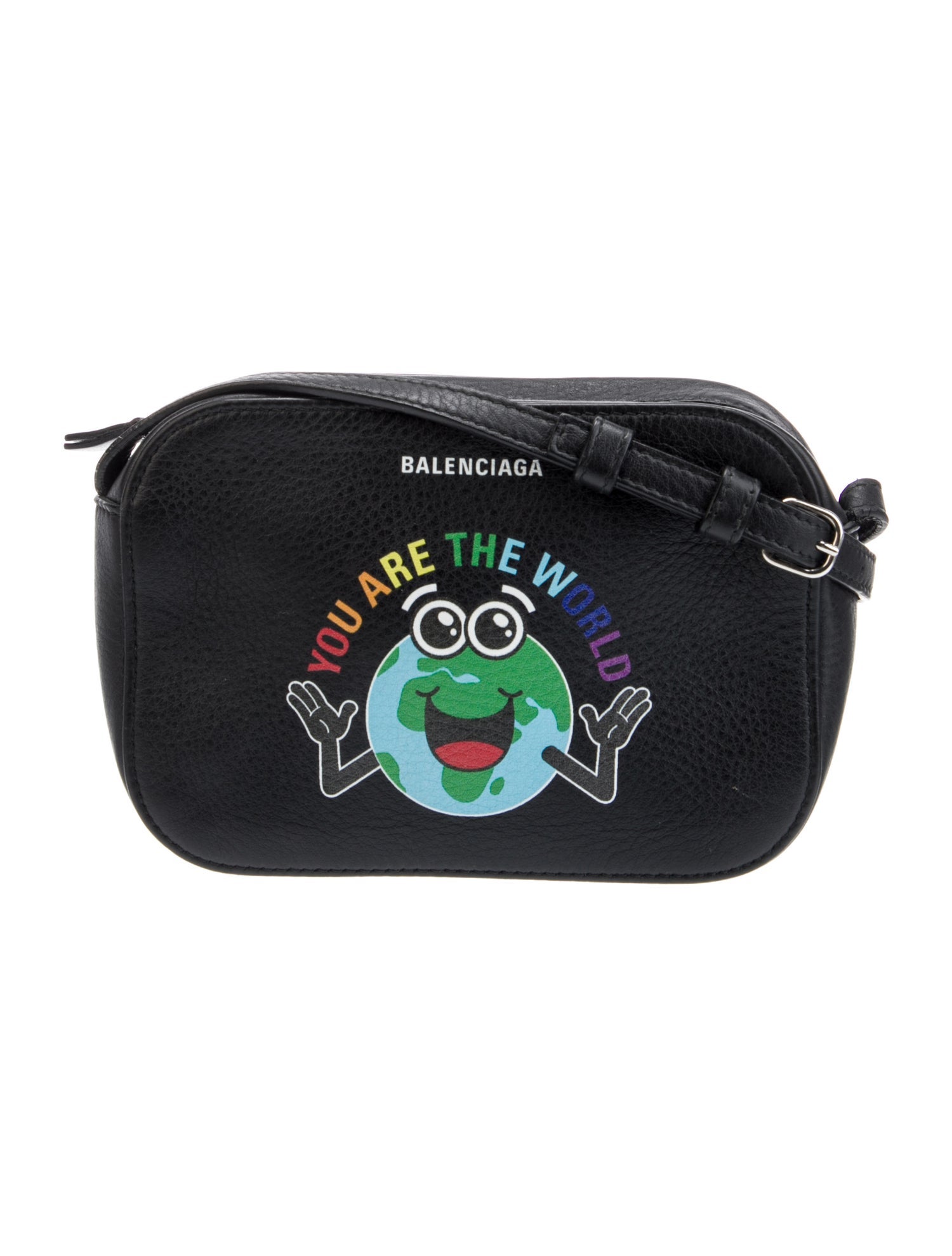 Balenciaga Leather You Are The World Everyday Camera XS