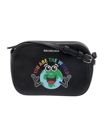 Balenciaga Leather You Are The World Everyday Camera XS