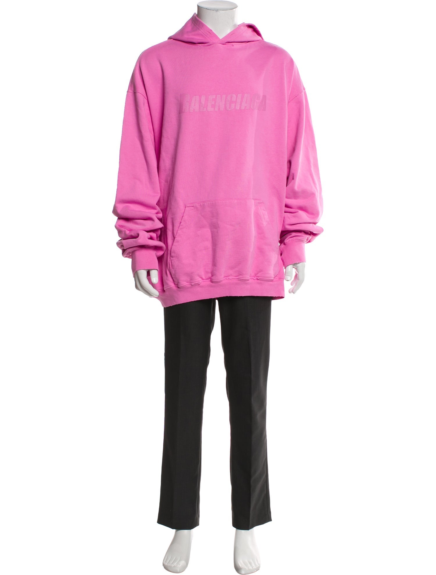 Balenciaga 2022 Stencil Logo Hoodie w/ Tags