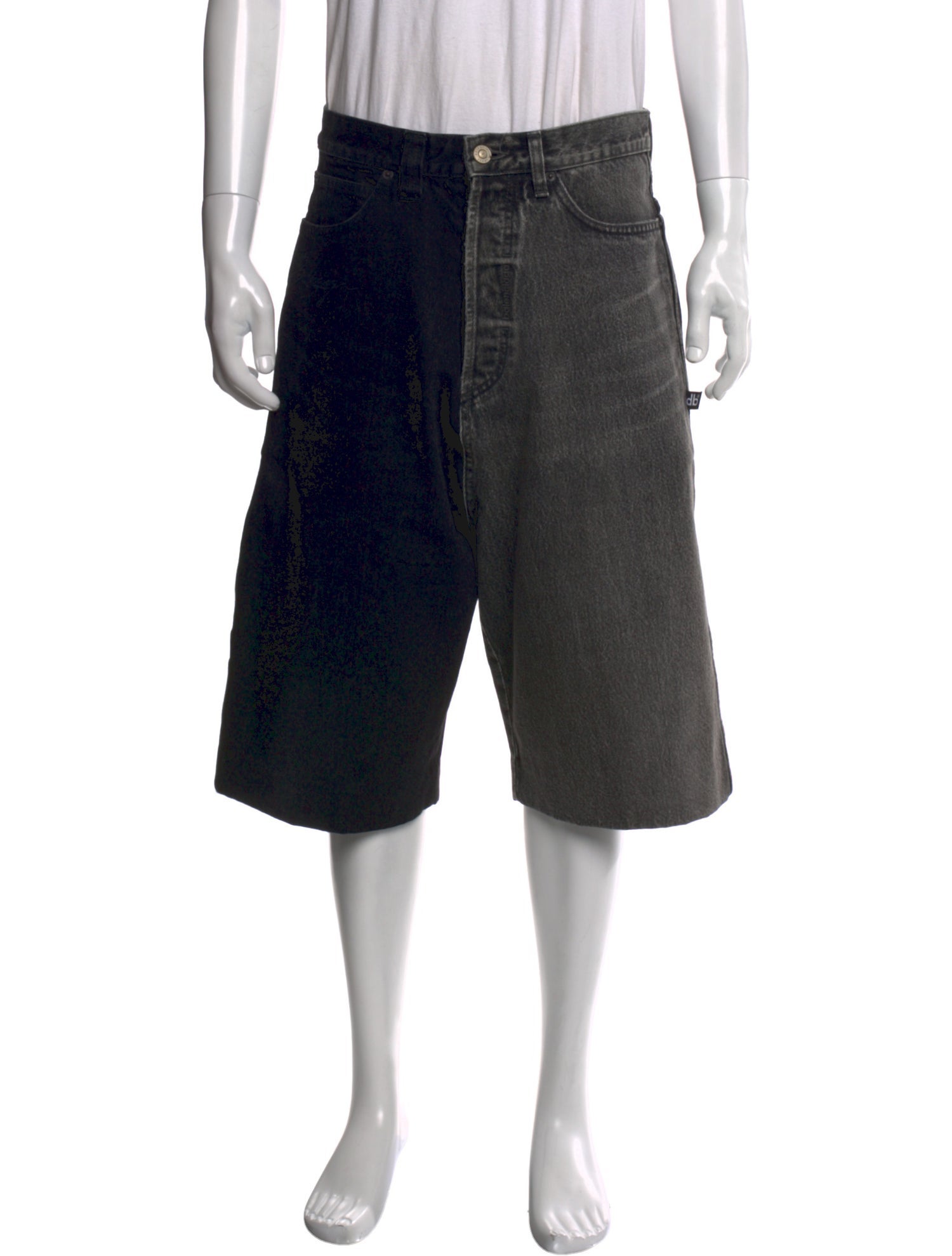 Balenciaga 2021 Denim Shorts