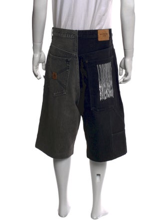 Balenciaga 2021 Denim Shorts