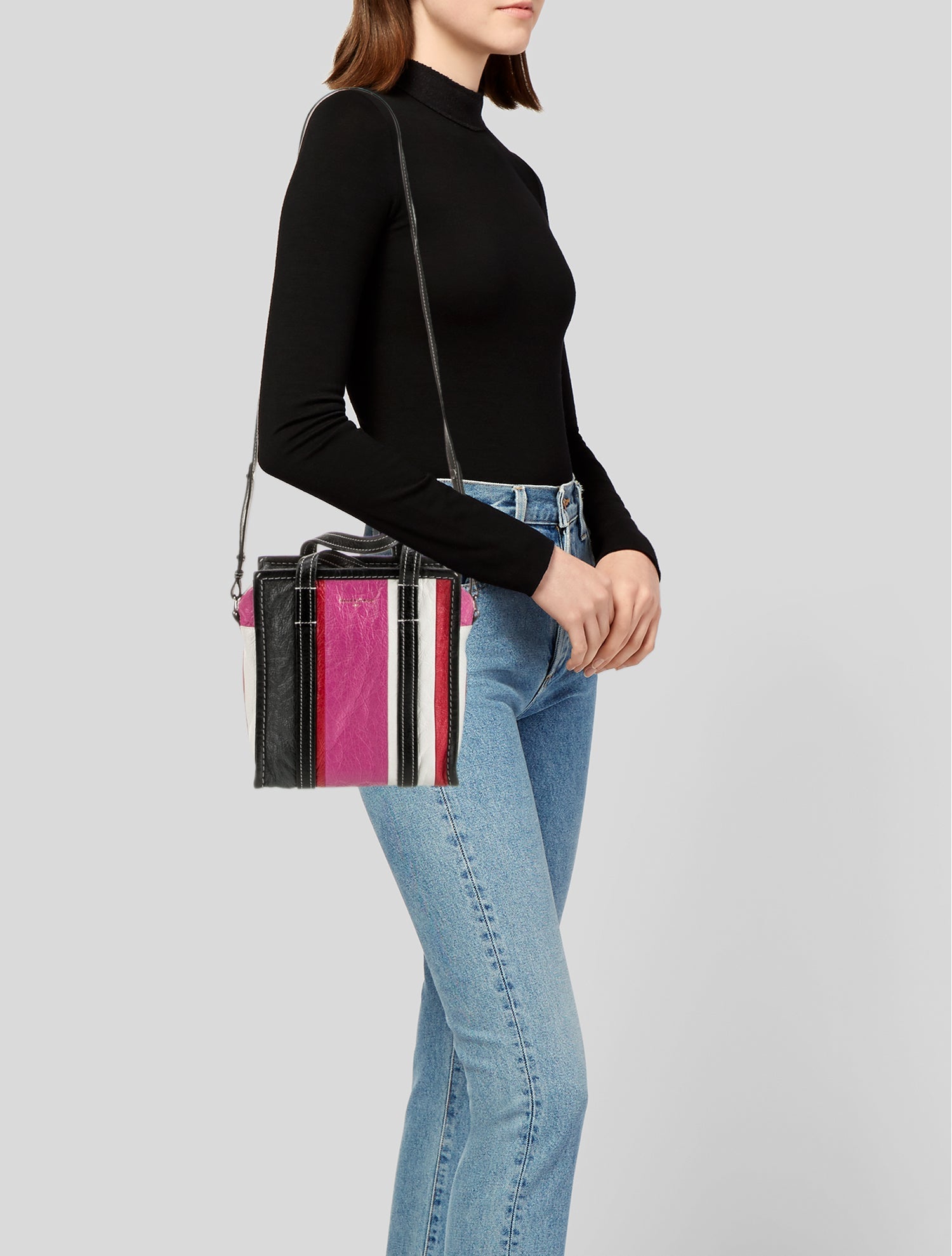 Balenciaga Leather Bazar XS