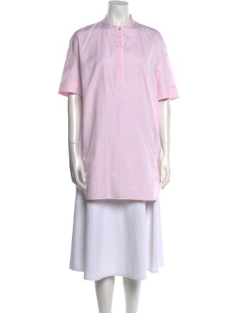 Balenciaga 2015 Mock Neck Tunic