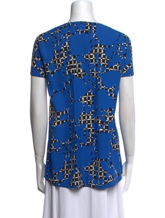 Balenciaga 2014 Printed Top