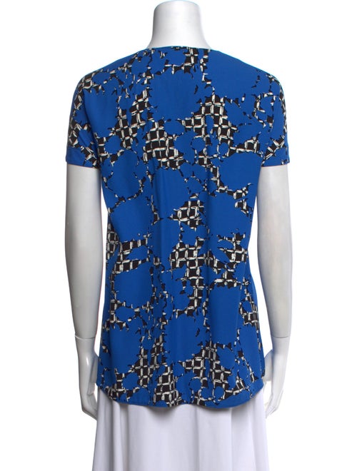 Balenciaga 2014 Printed Top