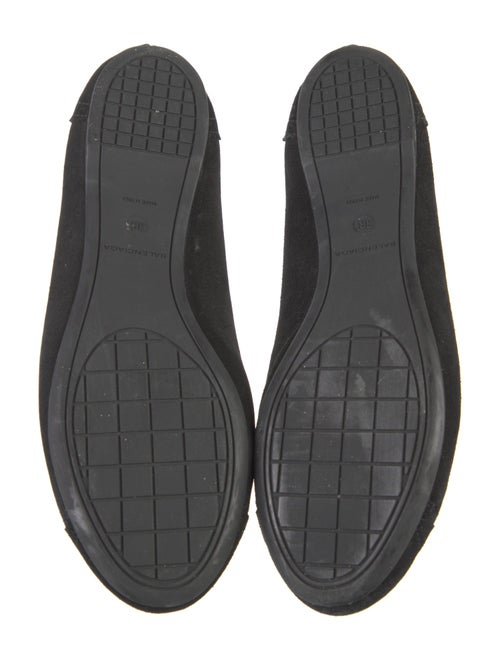 Balenciaga Suede Studded Accents Ballet Flats