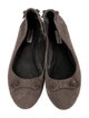 Balenciaga Suede Studded Accents Flats