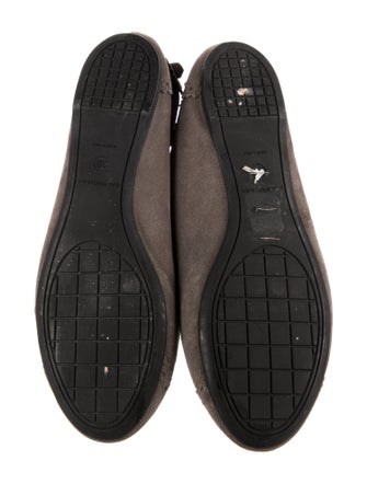 Balenciaga Suede Studded Accents Flats
