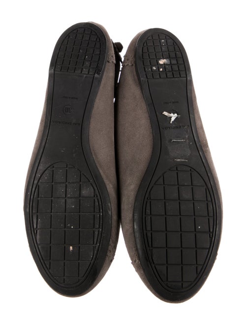 Balenciaga Suede Studded Accents Flats