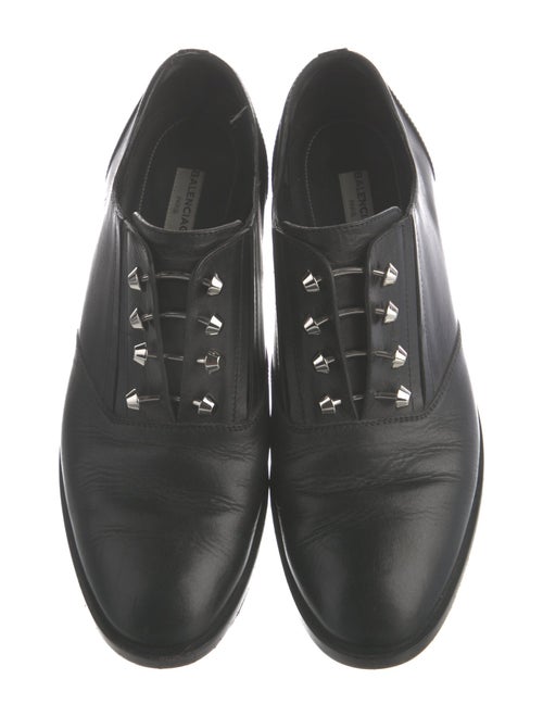 Balenciaga Leather Oxfords