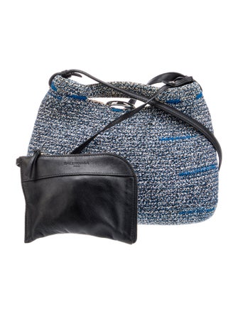 Balenciaga Canvas Shoulder Bag Medium