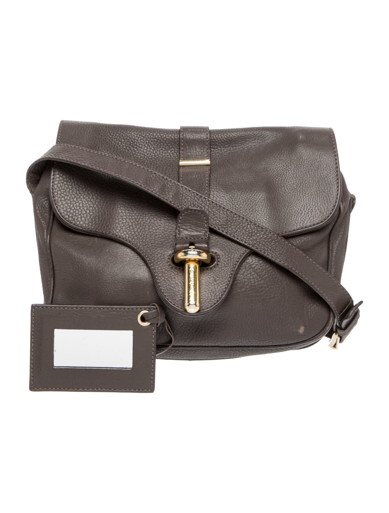 Balenciaga Leather Messenger Bag