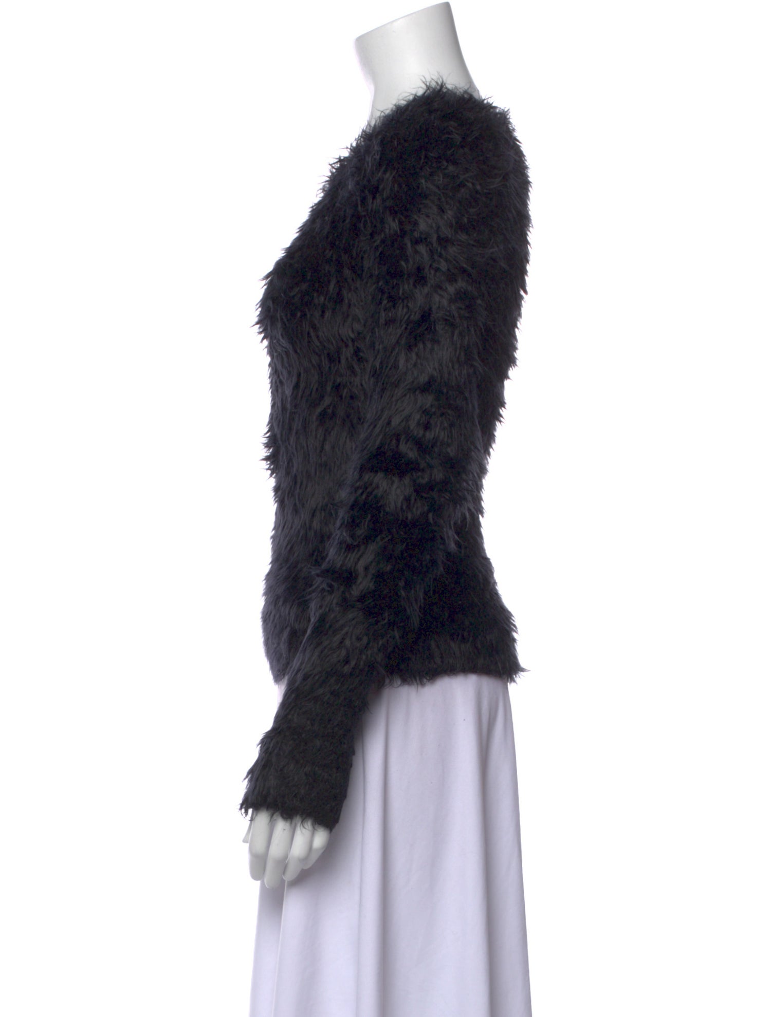 Balenciaga 2018 Faux Fur Sweater