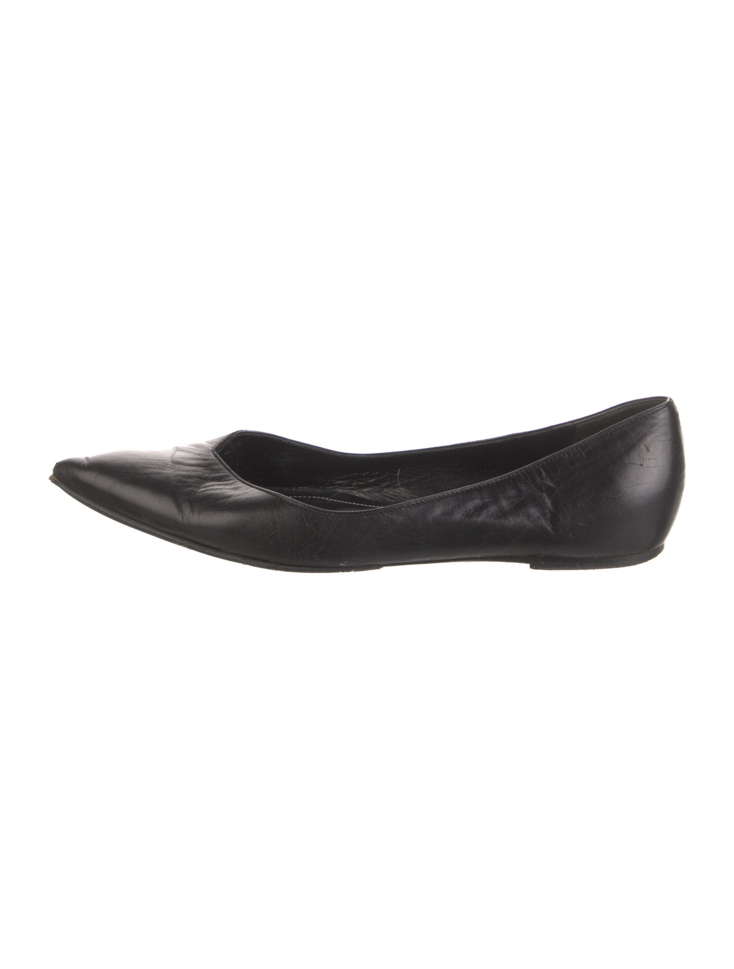Balenciaga Leather Ballet Flats