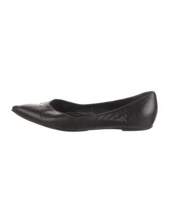 Balenciaga Leather Ballet Flats