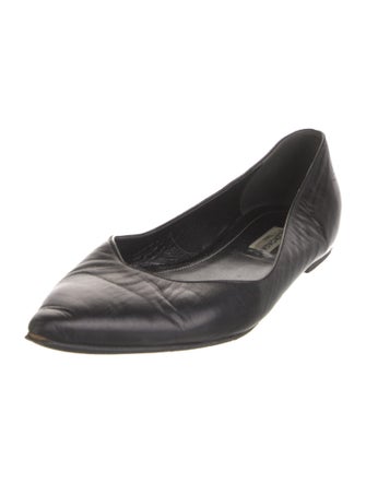 Balenciaga Leather Ballet Flats