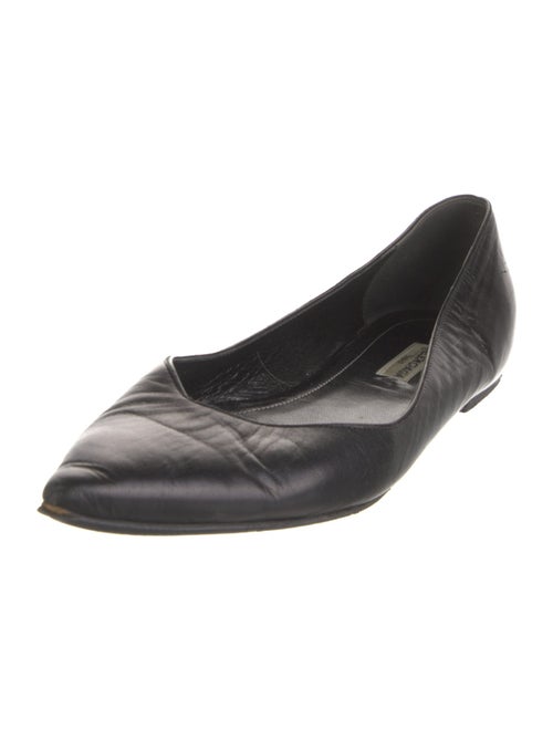 Balenciaga Leather Ballet Flats