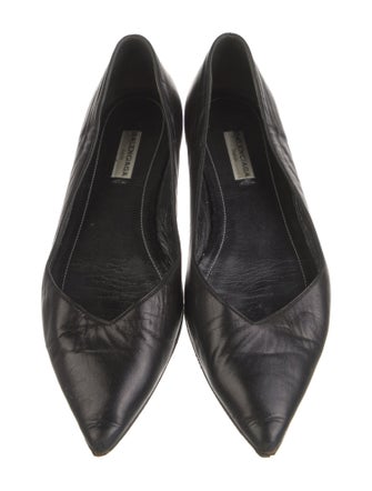 Balenciaga Leather Ballet Flats
