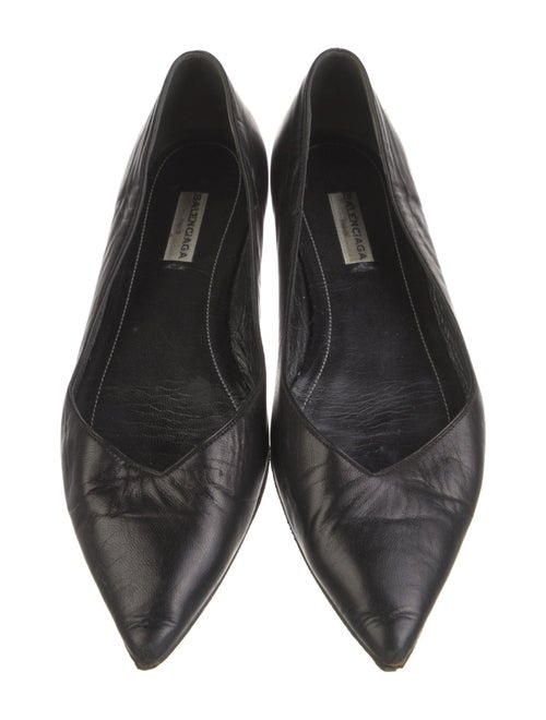 Balenciaga Leather Ballet Flats