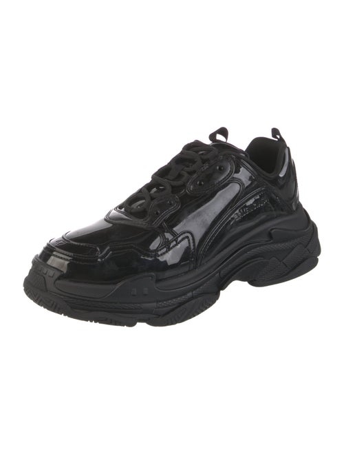 Balenciaga Triple S 'Black Patent' Sneakers