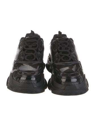 Balenciaga Triple S 'Black Patent' Sneakers