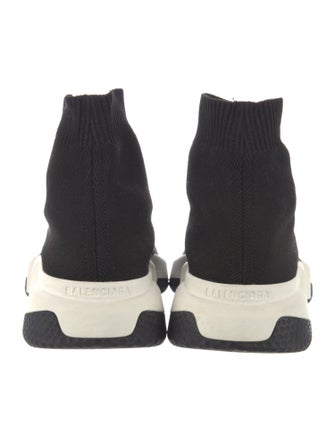 Balenciaga Speed Trainer 'Black White' Sock Sneakers