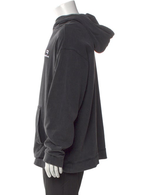 Balenciaga 2021 Graphic Print Hoodie