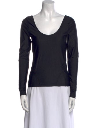 Balenciaga 2020 Scoop Neck Top