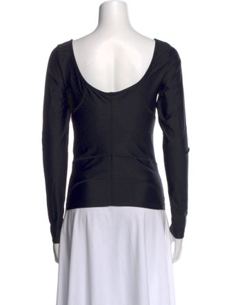 Balenciaga 2020 Scoop Neck Top