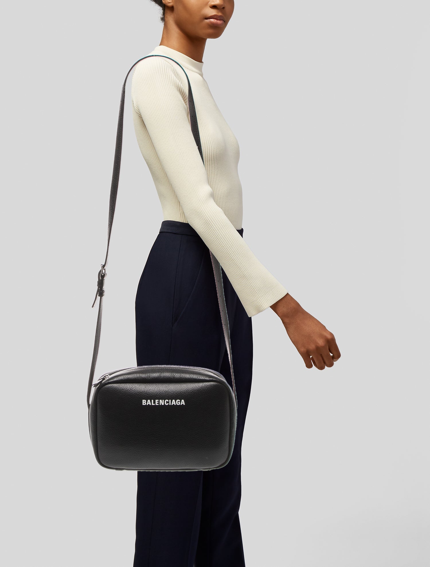 Balenciaga Leather Crossbody Bag 2022