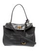 Balenciaga Embossed Leather Rodeo Shoulder Bag Small 2025