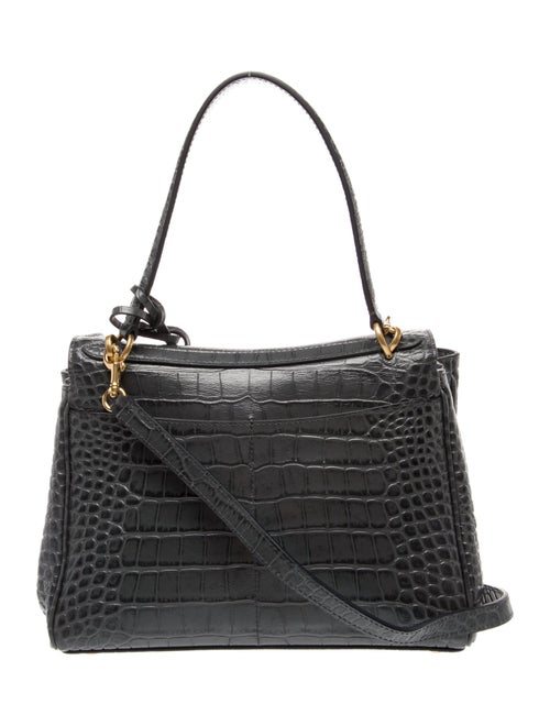 Balenciaga Embossed Leather Rodeo Shoulder Bag Small 2025