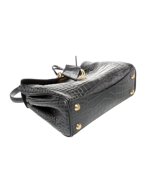 Balenciaga Embossed Leather Rodeo Shoulder Bag Small 2025