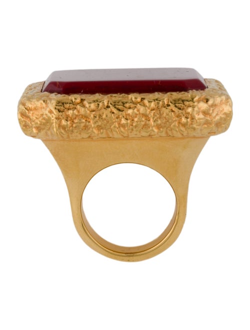 Balenciaga Resin Cocktail Ring