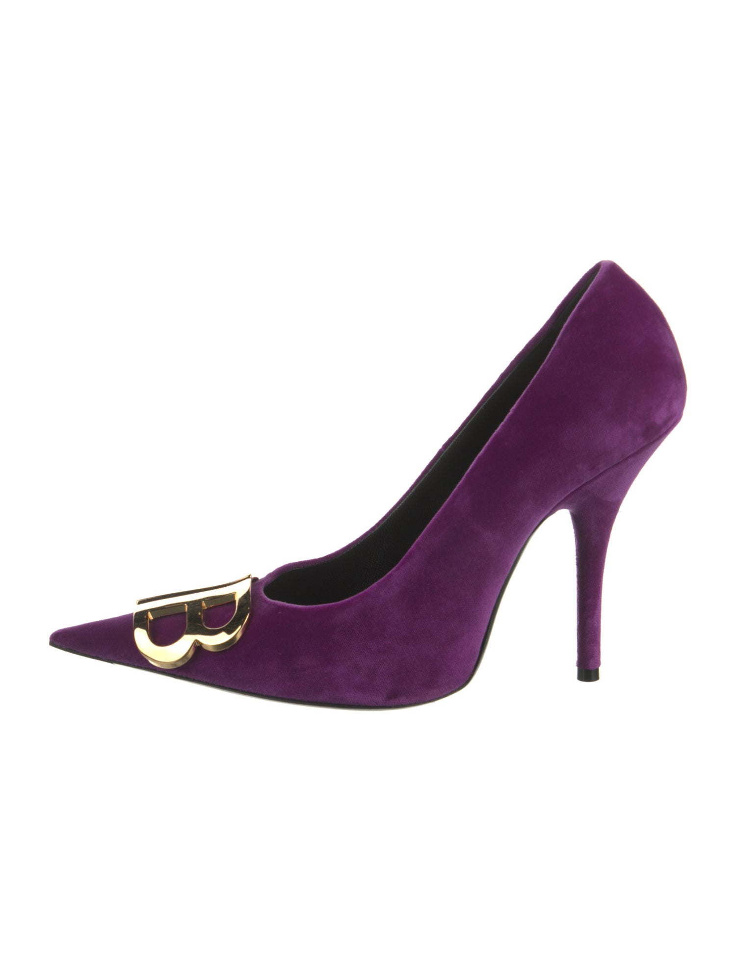 Balenciaga Velvet Pumps