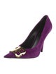 Balenciaga Velvet Pumps