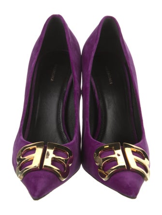 Balenciaga Velvet Pumps