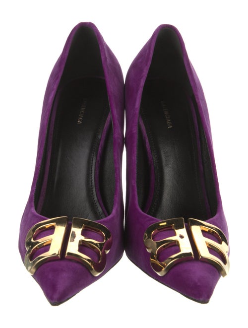 Balenciaga Velvet Pumps