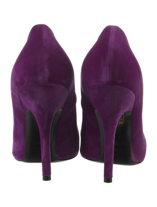 Balenciaga Velvet Pumps