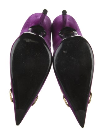Balenciaga Velvet Pumps