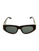 Balenciaga Square Tinted Sunglasses