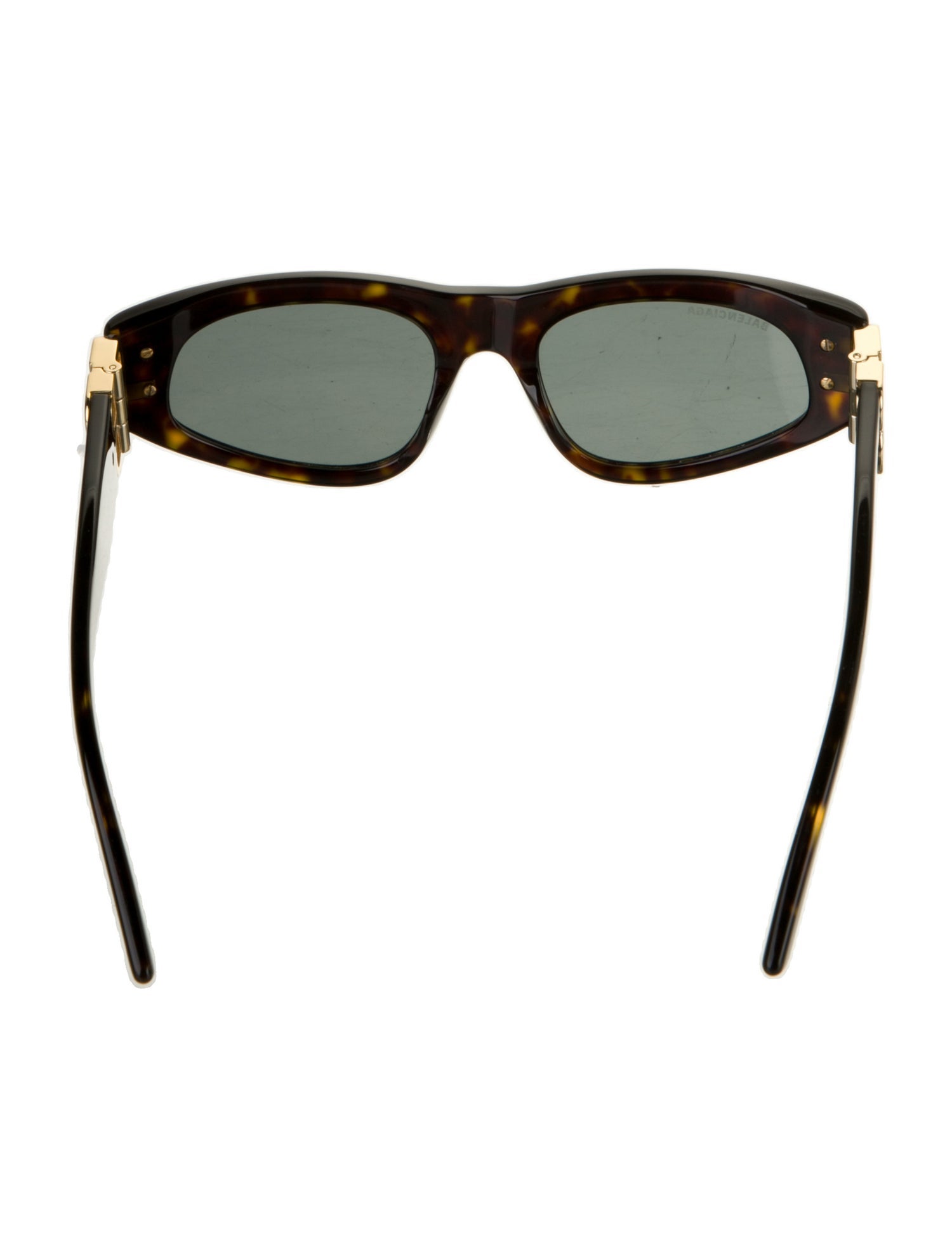 Balenciaga Square Tinted Sunglasses