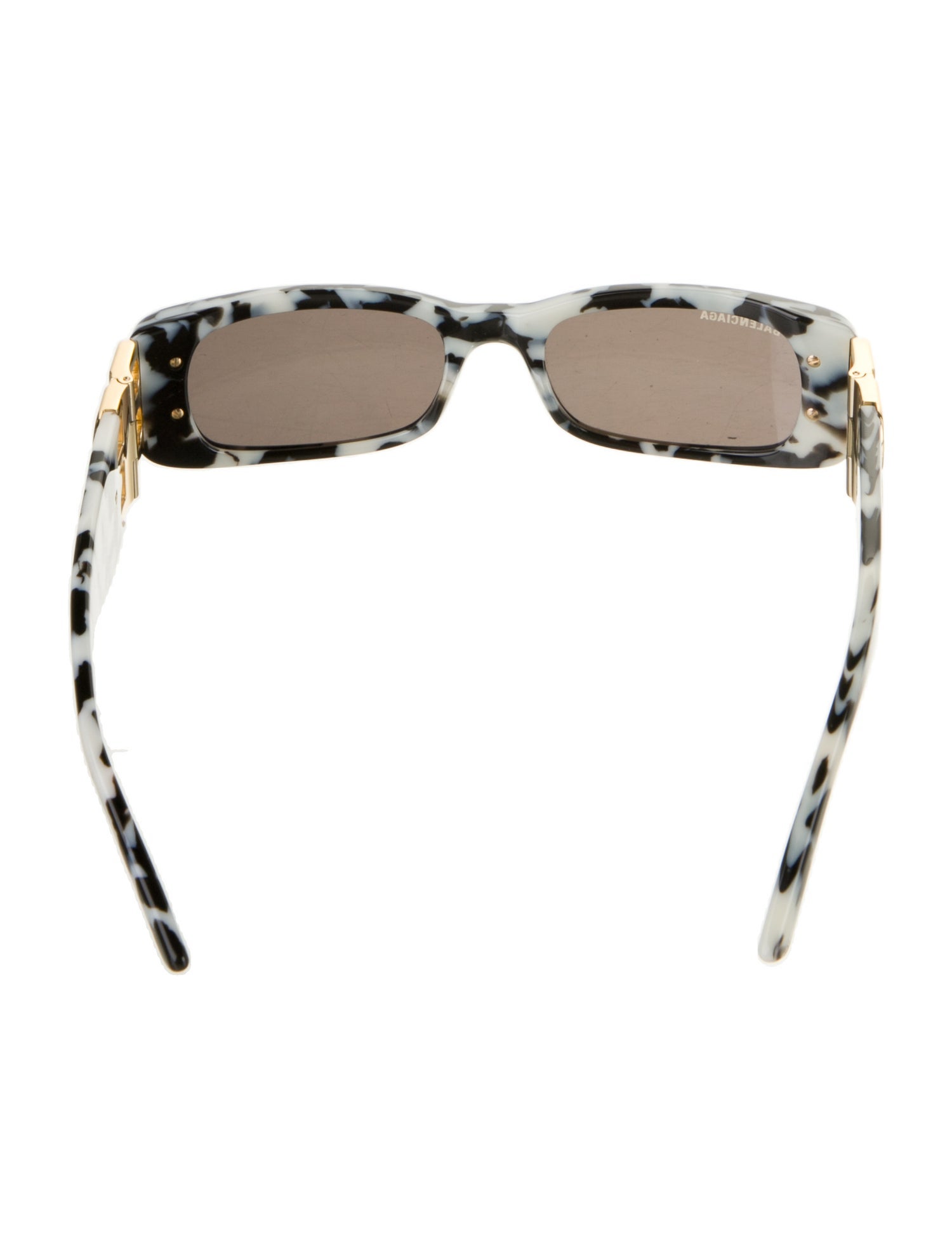 Balenciaga Square Tinted Sunglasses