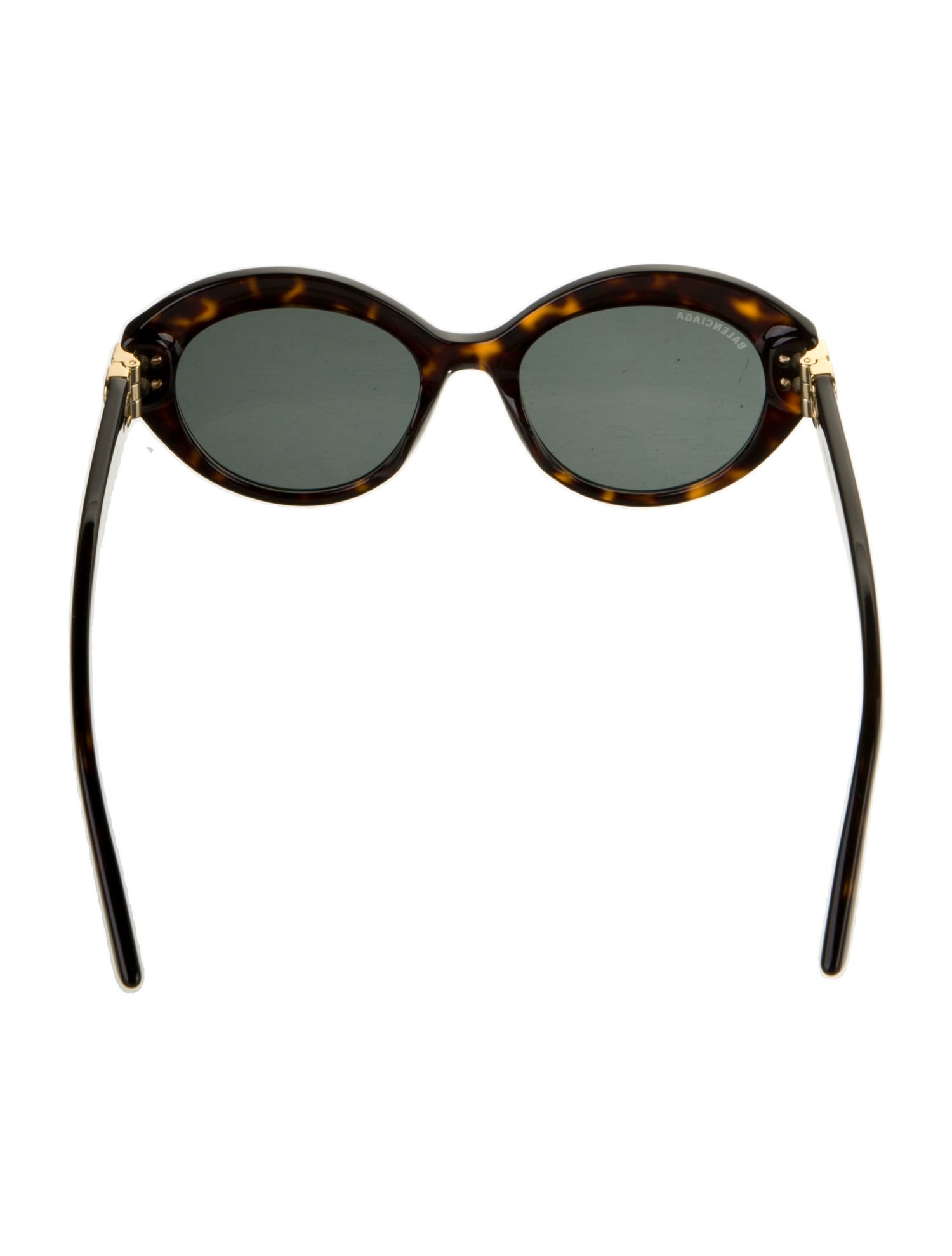 Balenciaga Round Tinted Sunglasses